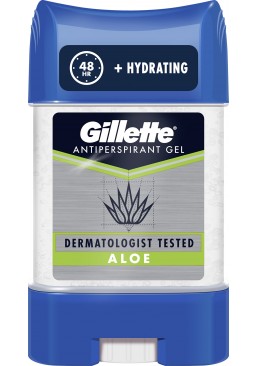Гелевый дезодорант-антиперспирант Gillette Aloe, 70 мл 