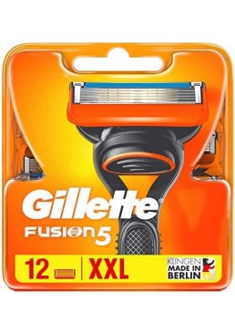 Сменные картриджи Gillette Fusion 5, 12 шт