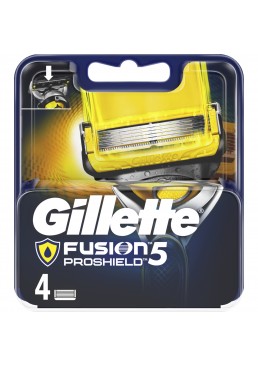 Сменные картриджи Gillette Fusion Proshield, 4 шт