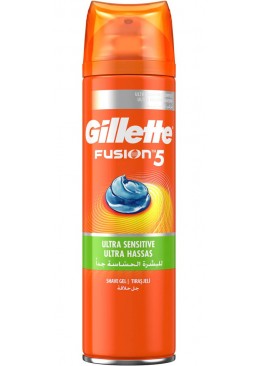 Гель для бритья Gillette Fusion 5 Ultra Sensitive, 200 мл 