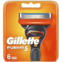 Сменные картриджи Gillette Fusion 5, 6 шт