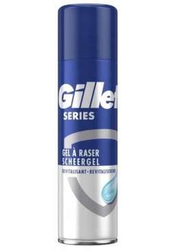 Гель для бритья Gillette Series Revitalizing с зеленым чаем, 200 мл