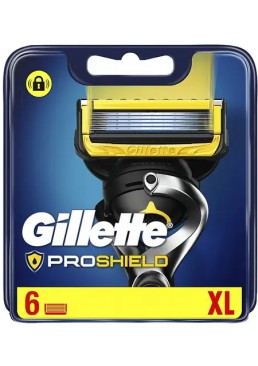 Сменные картриджи Gillette Proshield, 6 шт 