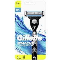 Станок для гоління Gillette Mach 3 Start + 2 касети