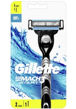 Станок для бритья Gillette Mach 3 Start + 2 кассеты