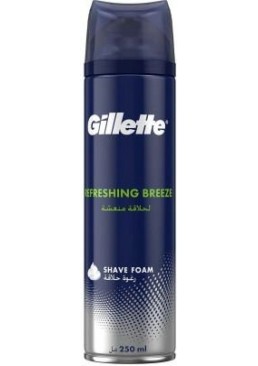 Пена для бритья Gillette Refreshing Breeze Освежающий бриз, 250 мл