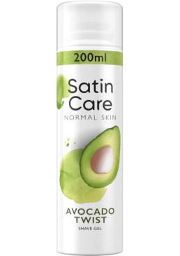 Гель для гоління Satin Care Avocado Twist, 200 мл