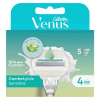 Сменные картриджи Gillette Venus ComfortGlide Sensitive, 4 шт