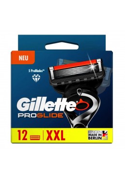 Сменные картриджи Gillette Fusion 5 Proglide, 12 шт 