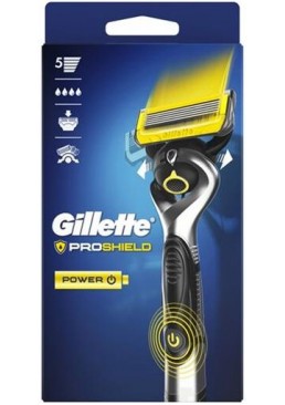 Станок Gillette Proshield Power, 1 станок + 1 кассета