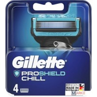 Сменные кассеты для бритья Gillette Proshield Chill,4 шт