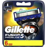 Сменные картриджи для бритья (лезвия) мужские Gillette Fusion5 ProGlide, 6 шт