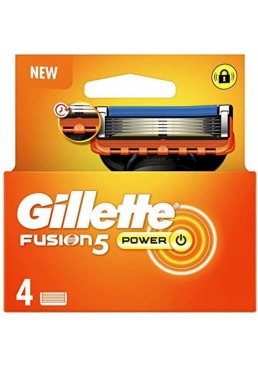 Сменные кассеты для бритья Gillette Fusion 5 Power, 4 шт