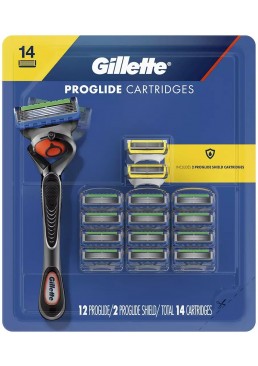 Сменные картриджи для бритья мужские Gillette Proglide5, 14 шт