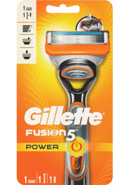 Станок для гоління Gillette Fusion5 Power з батарейкою, 1 шт