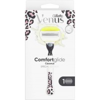 Бритва Gillette Venus Comfortglide Coconut Лимитированная серия, 1 станок + 1 кассета