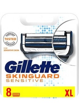 Сменные кассеты для бритья Gillette Mach3 Sensitive, 8 шт