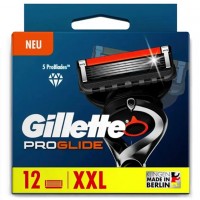 Сменные картриджи для бритья Gillette ProGlide, 12 шт. 