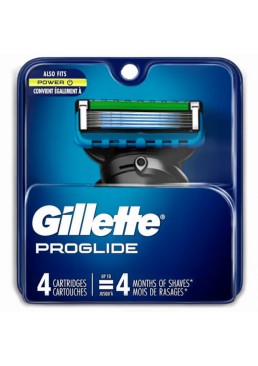Змінні картриджі для гоління Gillette ProGlide, 4 шт.