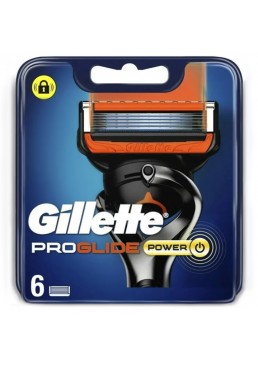 Змінні картриджі для гоління Gillette ProGlide Power, 6 шт.