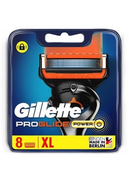 Змінні картриджі для гоління Gillette ProGlide Power, 8 шт.