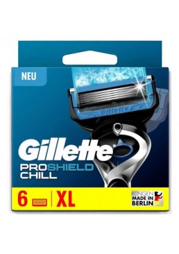 Змінні картриджі для гоління Gillette ProShield Chill, 6 шт.