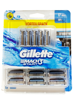 Сменные картриджи Gillette Gillette Mach3 Start, 17 шт