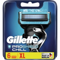 Змінні картриджі для гоління Gillette Proshield Chill, 6 шт