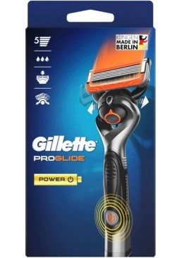 Станок для бритья мужской  Gillette Fusion5 ProGlide Power с 1 сменным картриджем +БАТАРЕЙКА