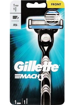 Бритва Gillette Mach3 с 1 сменным картриджем