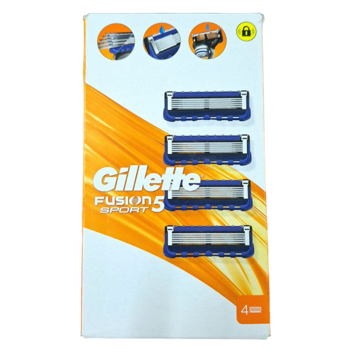Сменные картриджи Gillette Fusion5 Sport, 4 шт - 