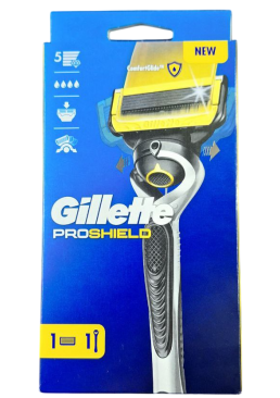 Станок Gillette Proshield 1 станок + 1 касета