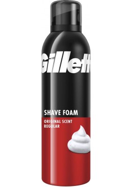 Пена для бритья Gillette Original Scent Regular, 200 мл