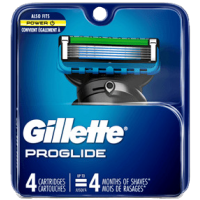 Сменные картриджи для бритья Gillette Fusion5 Proglide, 4 шт