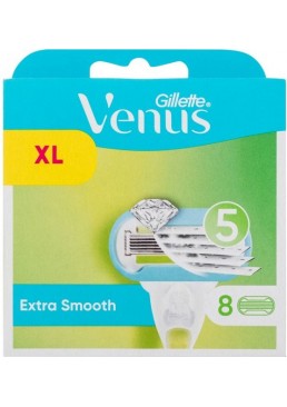 Сменные картриджи для бритья Gillette Venus 5 Smooth женские, 8 шт