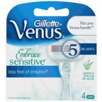 Сменные картриджи Gillette Venus Extra Smooth Sensitive, 4шт