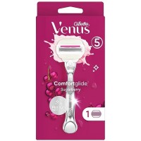 Бритва Gillette Venus Comfortglide Sugarberry, 1 станок + 1 кассета