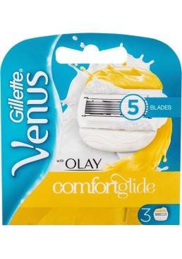 Сменные картриджи для бритья Gillette Venus Olay, 3 шт