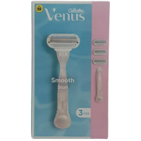 Станок для бритья Venus Smooth Start + сменные картриджи 3 шт