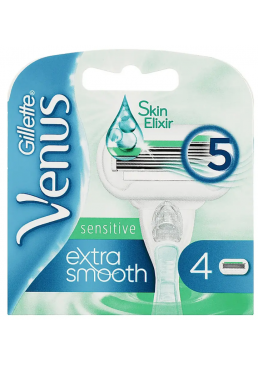 Сменные картриджи Gillette Venus Extra Smooth Sensitive, 4 шт 