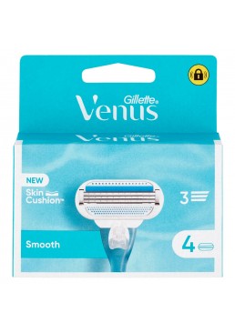 Сменные кассеты для бритья Gillette Venus Smooth, 4 шт