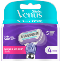 Сменные картриджи Gillette Venus Swirl Deluxe Smooth, 4 шт