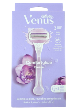 Станок для бритья женский Gillette Venus Breeze, 1 станок+2кассеты