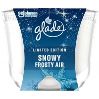 Свеча ароматическая Glade Snowy Frosty Air, 129 г