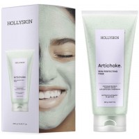 Охлаждающая лифтинг маска Hollyskin Skin Perfecting Mask Artichoke для Борьбы с отеками, 250 мл 