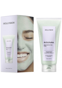 Охлаждающая лифтинг маска Hollyskin Skin Perfecting Mask Artichoke для Борьбы с отеками, 250 мл 