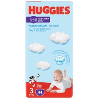 Подгузники-трусики Huggies Pants размер 3 для мальчиков (6-11 кг) 44 шт