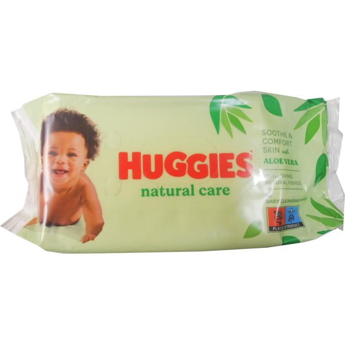 Детские влажные салфетки Huggies Soft, 56 шт - 