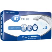 Подгузники для взрослых iD Expert Slip Plus M 80-125 см, 30 шт