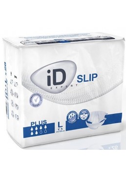 Подгузники для взрослых iD Slip Plus размер L (115-155 см), 30 шт 